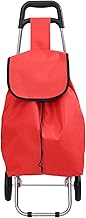 VetnasaChariot de Shopping avec Roues Rouge 35 L,Bébés & Tout-Petits,Accessoires de Transport pour bébés,Protection de Chariot et Housses pour chaises Hautes,Rouge,1.7kg,42002345
