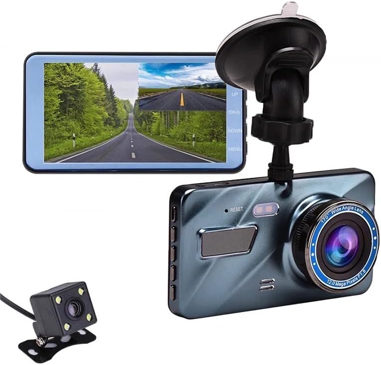 ViewCam Modelo 2023, cámara de tablero 1296P delantera y trasera, cámara de control de visión súper nocturna, cámaras de control para autos con