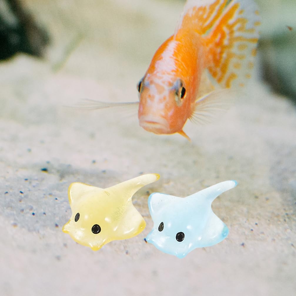 40 Stück Mini Meerestiere Figuren - Harz Ozean Tiere Deko Für Aquarium & Basteln