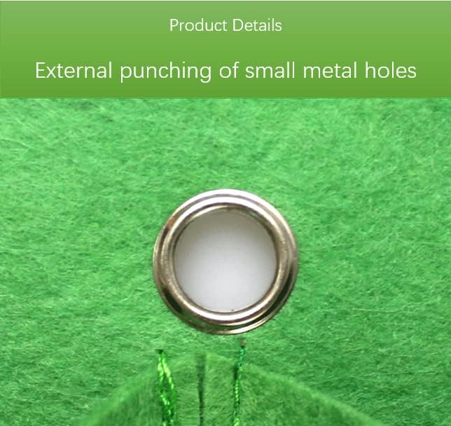 Miniatura 6 de AA006-18G - Bolsas colgantes de cultivo para plantar, 18 bolsillos, para montar en la pared, bolsas colgantes para macetas, contenedor vertical de