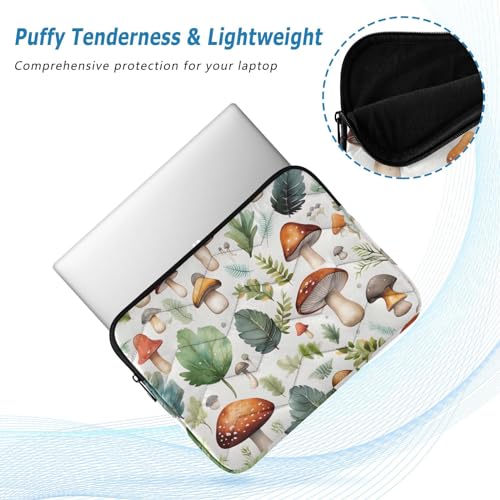 Funda para laptop 13-14 pulgadas con estampado colorido de hojas miniatura 5