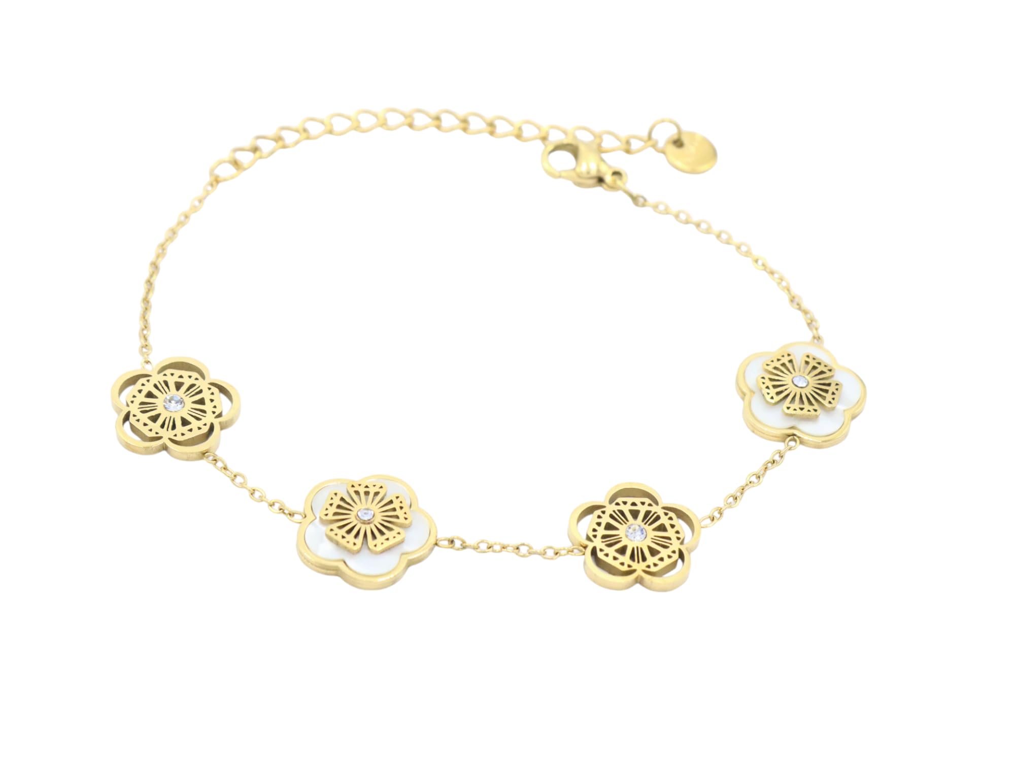 Luxury Fashion Jewellery necklace set 18K Gold Plated Stainless Steel jewellery