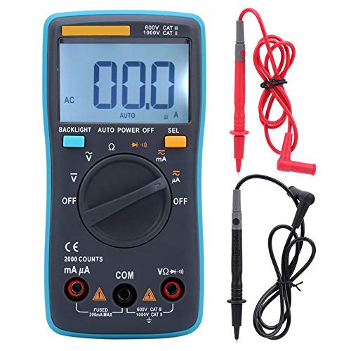 Respicefinem Range Multimeter 20×10×5 Zt 98 Handheld Digital Multimeter Ac Dc Voltmeter Ammeter Ohmmeter Volt Tester Auto Range Meter