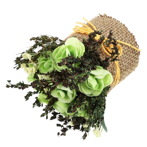 Garneck Topfrosen künstliche rosa Rosen lebensechte künstliche Hortensienblumen Vase Künstliche Rosenpflanze Geschenkidee für Pflanzenliebhaber gefälschte Pflanzendekore Künstliche Pflanze