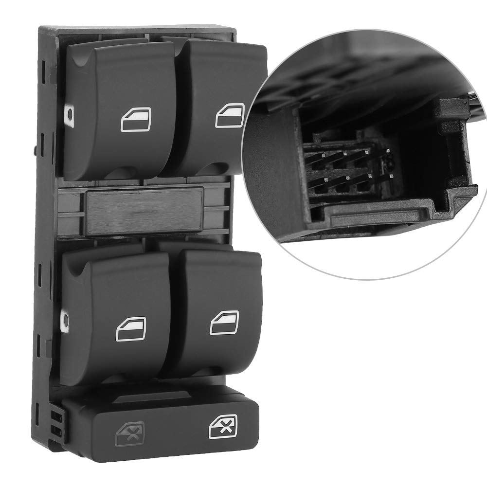 Interruttore Alzacristalli Power Master Per Audi S4 B6 B7 / RS4 / SEAT Exeo | Sostituisce 8ED 959 851
