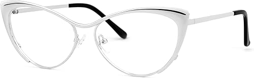 VOOGLAM Annabelle Annabelle - Gafas de bloqueo de luz azul con estilo ojo de gato para mujer