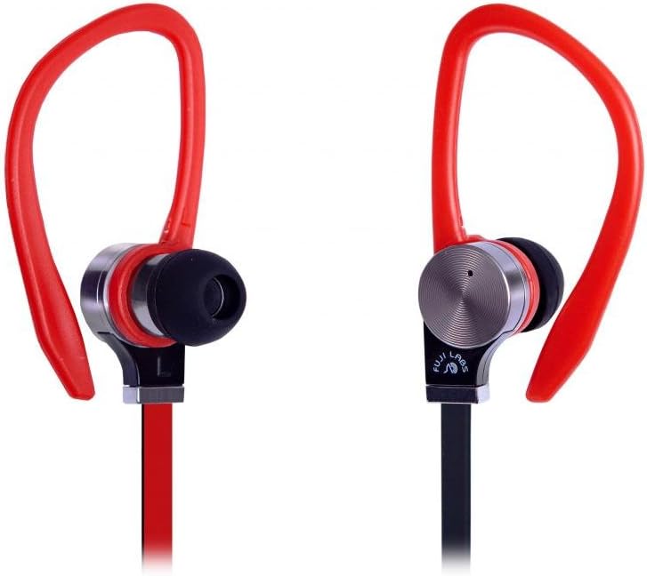 Sonique SQ306 Premium Beryllium Driver in-Ear Headphones (Black with Blue Highlights) Earphone Headset Earbud