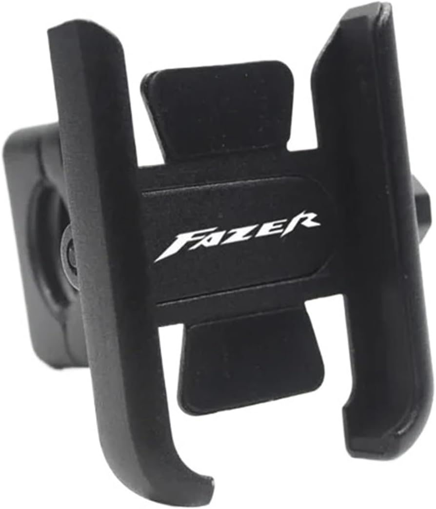 Logo FAZER for FAZER FAZER Motorcycle Accessories Handlebar Mobile Phone Holder GPS Stand Bracket(Black)