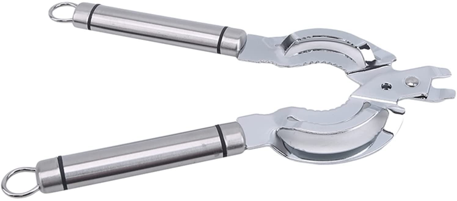 Abrelatas Abrelatas Tapa Abridor de tarros Práctico tapón de rosca Abridores de tarros Abrelatas multiusos Botella Tapa Llave Botella Utensilios de cocina (Color (como en la imagen)