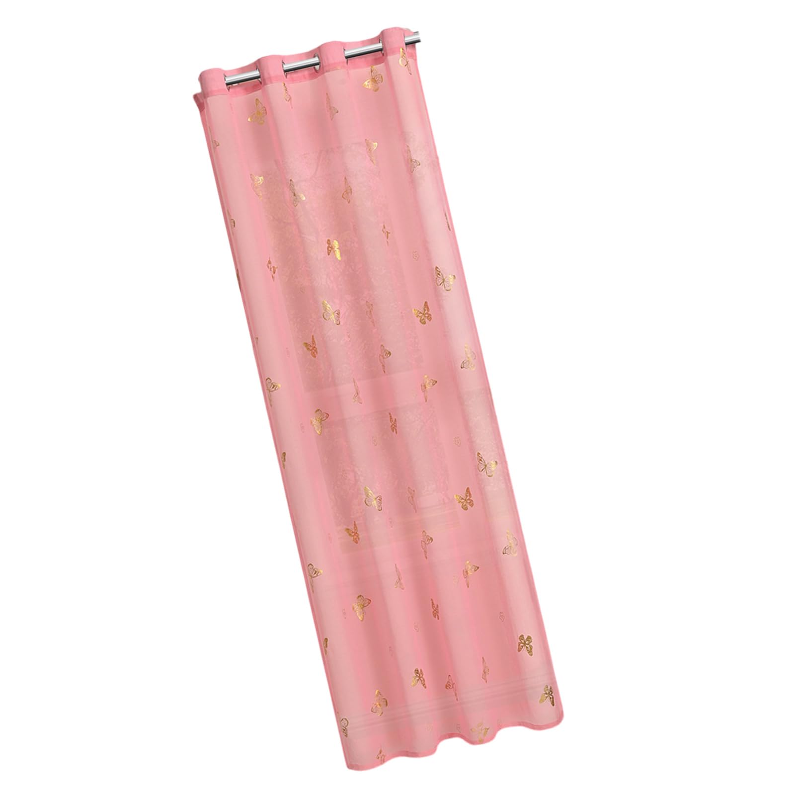 Elnwnnkc 132 213Cm Embroidered White Sheer Curtains For Living Room And Bedroom Rod Pocket Voile Drapes Light Filtering Drapes Sheer Voile Curtains With Beads