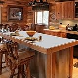 Extra Large Silicone Mat, 31.5x16.9 Inch Heat Resistant Mat for Kitchen Counter, Non-Stick Silicone Baking Mat for Dough and Pastry, Thick Silicone Pad Countertop Protector, Gray