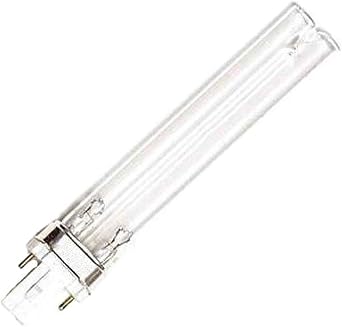 Anyray 9 Watt UV Bulb 9W G23 Base 9Watts Ultraviolet Germicidal Lamp Size 6.5 Inch