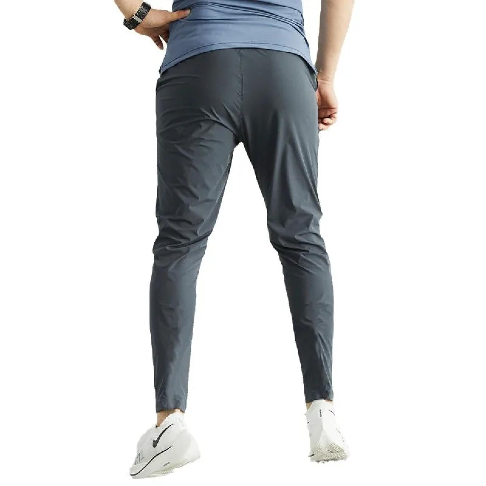 Jeans Uomo Pantalonipantaloni Sportivi da Palestra, Bodybuilding, Fitness, da Uomo, Casual, con Elastico in Vita, Ultra Sottili, Ad Asciugatura Rapida, A Vita Alta, Larghi, Lunghi
