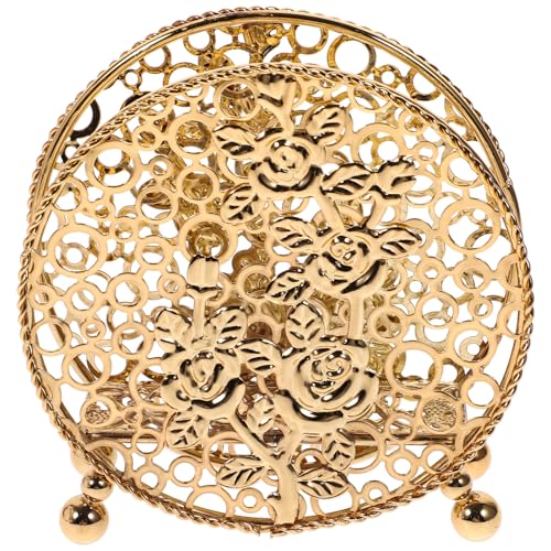 Veemoon Porte-Serviettes Vintage Métal Décoratif pour Table Support Serviettes Élégant et Pratique pour Restaurant Boîte à Mouchoirs Résistante