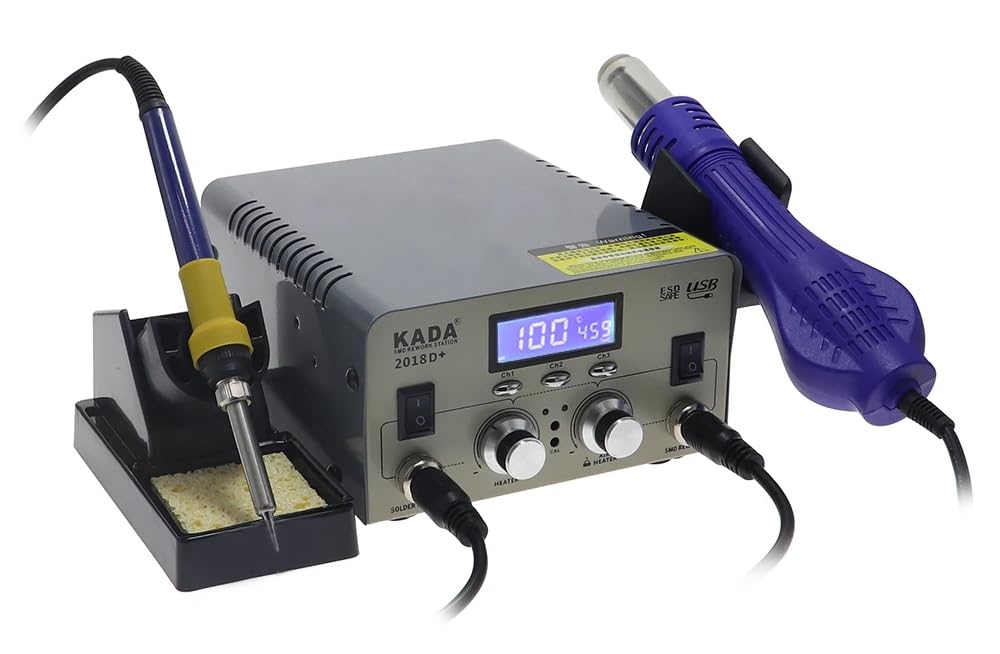 See full amazon price history chart for Buyyart New KADA 2018D Hot Air Gun Electric Iron Two-in-one Desoldering Station Dual-use Digital Display Mobile Phone Repair Welding Station Buyyart New KADA 2018D Hot Air Gun Electric Iron Two-in-one Desoldering Station Dual-use Digital Display Mobile Phone Repair Welding Station (B0DDQLQ3JD) Amazon Price History, Amazon Price Tracker