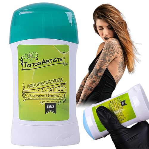 Tattoo Transfer Gel - Long Lasting Stencil Gel for Body Art - Mild & Temporary - Tattoo Supplies for Temporary Body Paint
