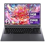 ZENSAUN Laptop Computer 16GB RAM - Pentium 6500Y CPU (Beat N5095, Up to 3.4GHz), Laptops with 256GB SSD, 15.6 inch FHD IPS Screen, Type-C, USB 3.2, HDMI, Long Battery Life