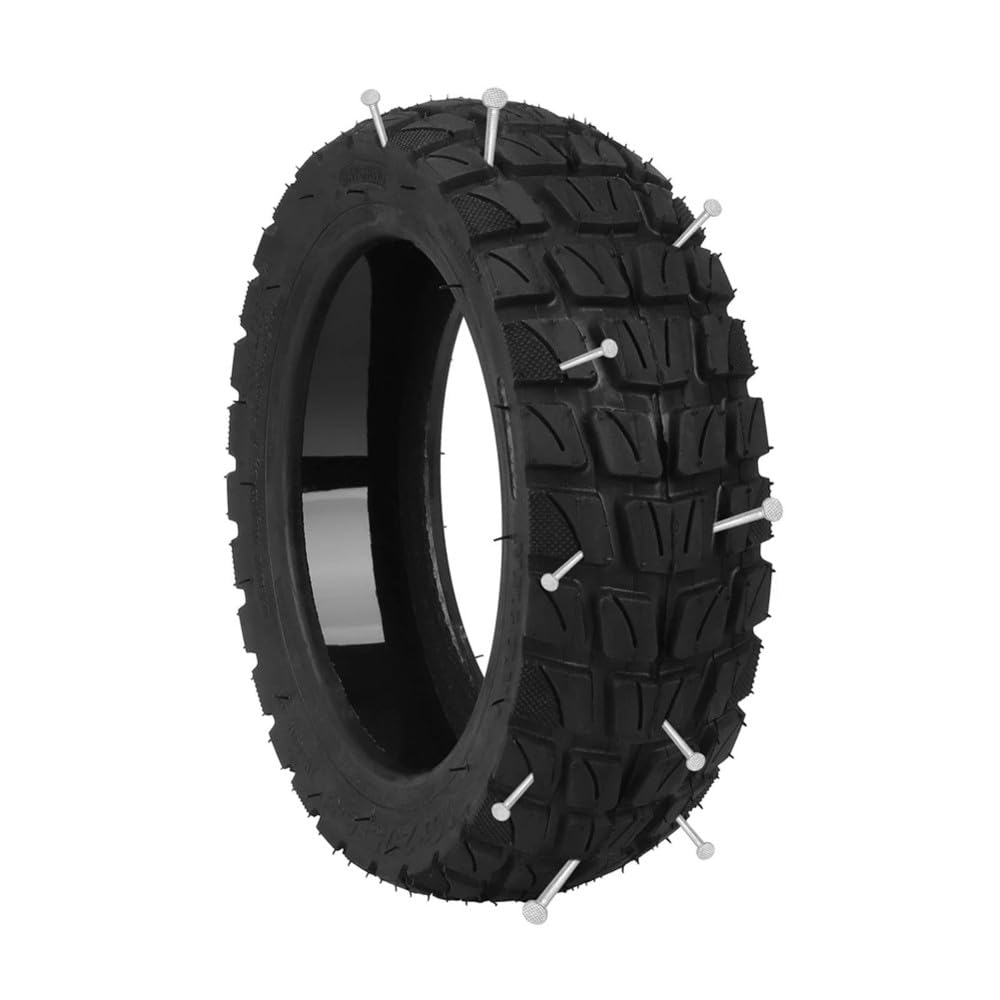 Pneu 10x2.75-6.5 de 10 Pouces, sans Chambre à Air, en Caoutchouc Anti-Éclatement, Accessoires pour Trottinette Électrique, Pneu de Secours et Antidérapant