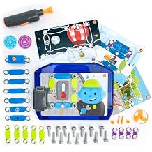 Educational Insights Design & Drill Adventure Circuits - STEM Toy for Kids Ages 5+, Science Kits and Circuit Board for Kids