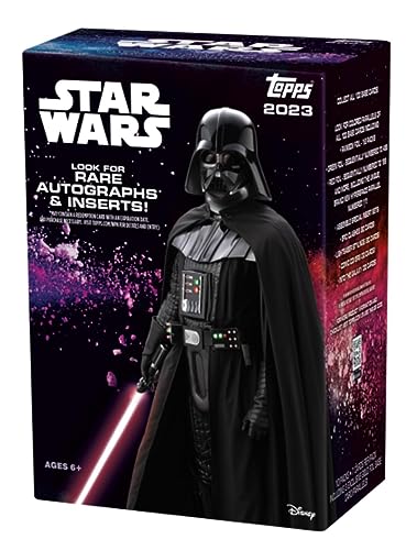Star Wars 2023 Topps Value Box | 10 Packs Per Box