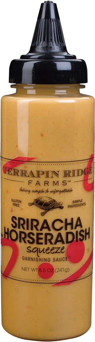 Terrapin Ridge Farms Squeeze Favorites Set – Chile Lime Aioli, Sriracha Horseradish, Honey BBQ Aioli – 3 Bottle Sampler