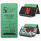 Flight Flap 携帯型スマホスタンド タブレット ポータブル 折り畳み角度調整可 卓上 飛行機旅行 ワークアウト iPhone, Android, Kindle対応 (Original)