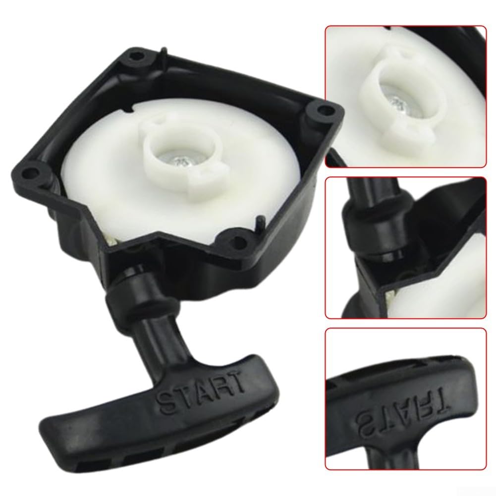 Avviatore A Strappo Da 66 Mm Per Decespugliatore 49 Cc E 52 Cc - Pezzo Di Ricambio, Dimensioni 81x66 Mm