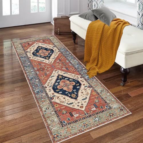 Tapis de couloir 80x100 cm antidérapant et lavable - 2