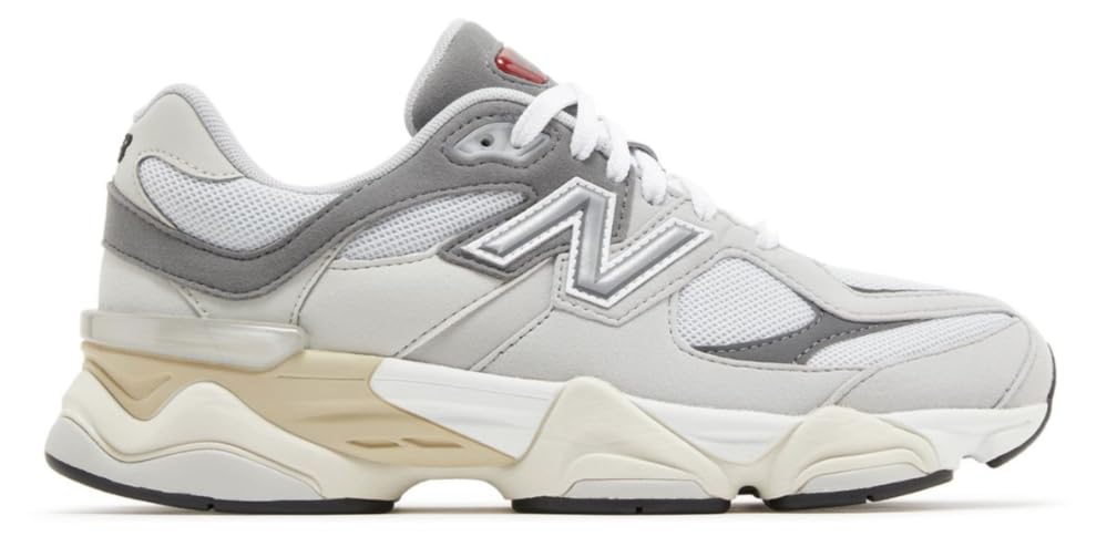 New Balance 9060 Big Kids Shoes 39/39.5 EU Rain Cloud Grey