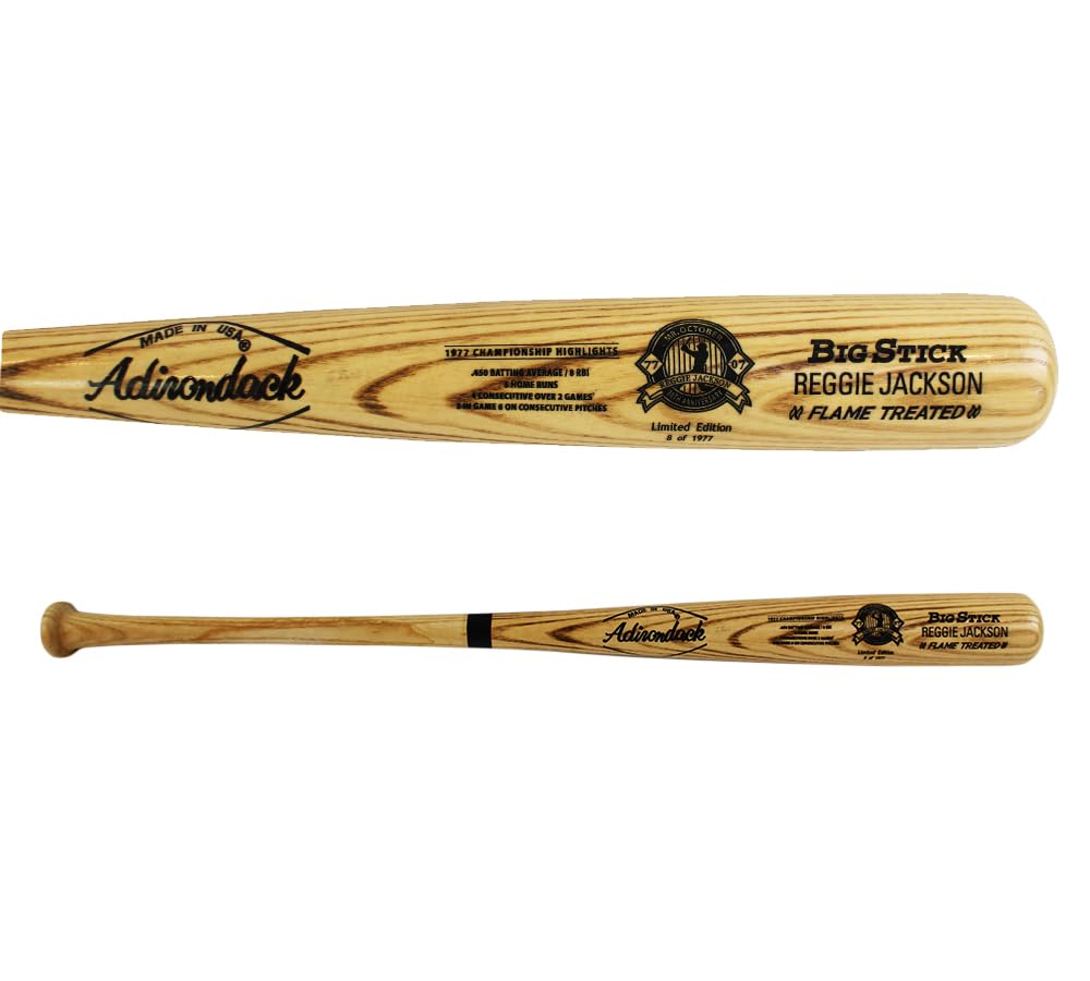 Ancienne batte de baseball en bois Adirondack frêne blanc du Nord - Pro