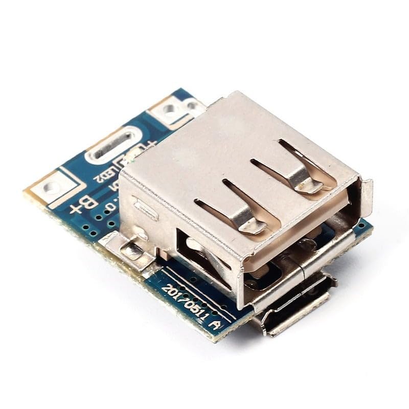UG LAND INDIA 5V Step-Up Power Module Lithium Battery Charging Protection Board USB For DIY Charger 134N3P-image-23