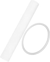 GALPADA Tibetan Singing Bowl Mallet with Leather and White Ring Stick Easy-grip Accessory for Meditation Yoga Sound Healing and Chanting for Temple and Home Use