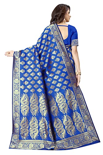 Image of Sugathari Women's Art Silk Maroon Kanchipuram Saree (SAN PARI 75 MAROON)
