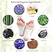 100 Packs Ginger Foot Pads, Natural Cleansing, Promoting Sleeping, Suitable for Daily Relaxation Foot Paches, Better Rest