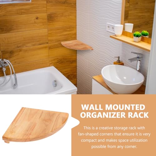 Étagère murale sectorielle bois haut de gamme design scandinave - 3