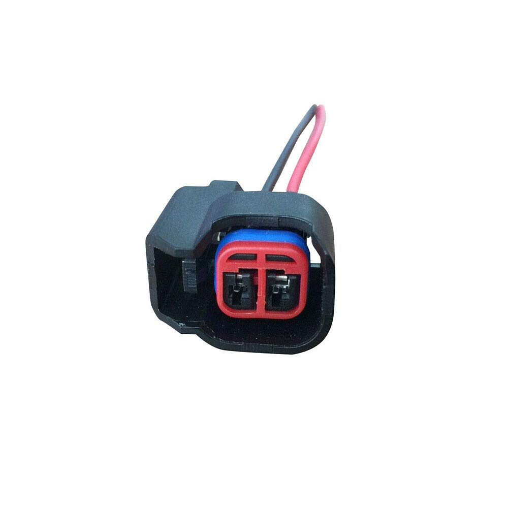 6Pcs FJ1157 12634126 Fuel Injectors Connector Plug Harness for Buick Enclave/Lacrosse; Cadillac ATS, CTS, SRX, XTS; GMC Canyon, Terrain;