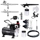 Airbrush Set Sagud mit Kompressor und Double Action Airbrushpistole