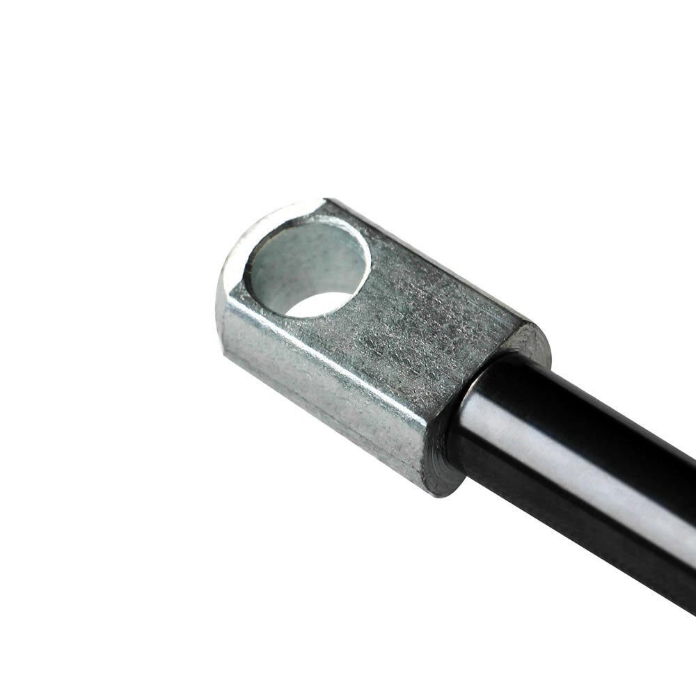 Melko Lot de 2 vérins à gaz universels en acier 45 pour remorques, volets, charnières de porte, armoires, coffres et de nombreux autres projets, 750 N