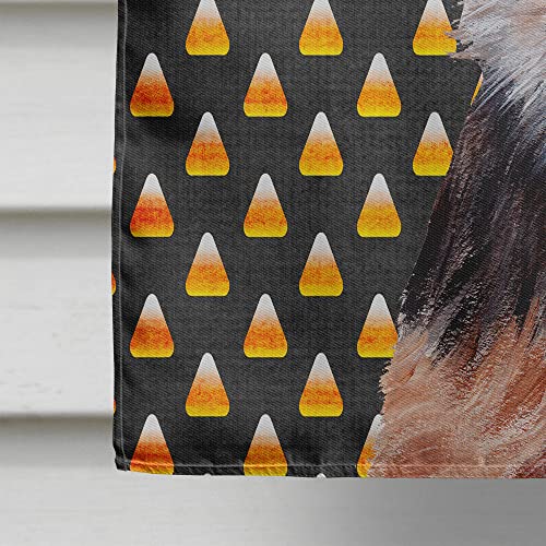 Drapeau de jardin Norfolk Terrier grand format toile Halloween multicolore - 5