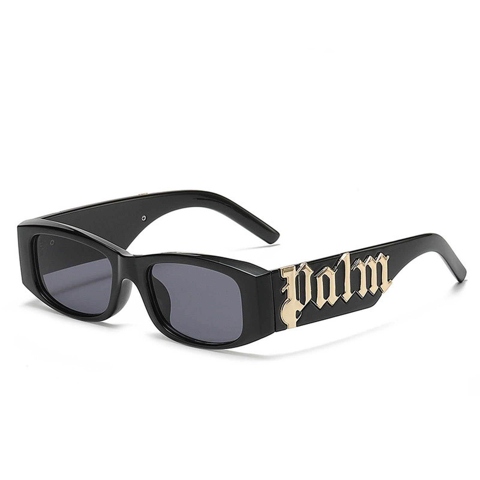 Rdybgbd Women's E Sunglasses Retro Narrow Rectangl For And Men Fashion Squar Sunglasses