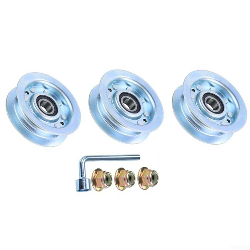 Kit de polea para cortacésped GY22172 GY20629 para D140 D150 D160 E170 LA145 S160 X165 L2048 sustituye a GY22082 GY20110 AUC17621