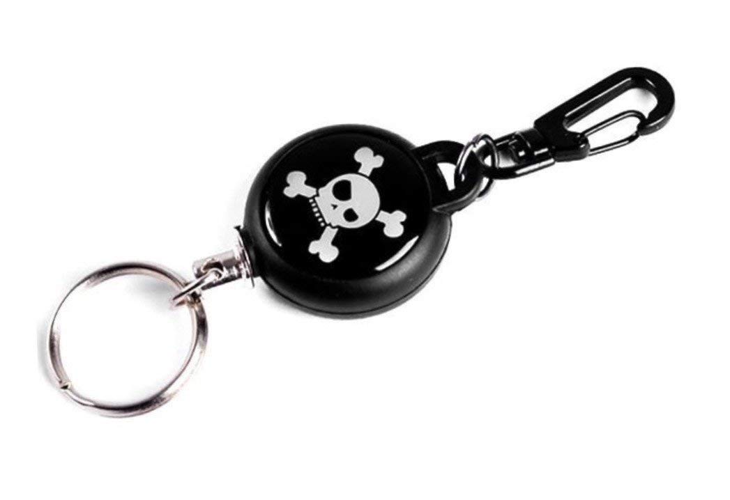 1x STAHLSEIL Drahtseil Ausweisjojo Jojo Zipper Ausweishalter Kartenhalter Schlaufenclip Aufrollmechanismus Schlüsselanhänger 1x STAHLSEIL Drahtseil Ausweisjojo Jojo Zipper Ausweishalter Kartenhalter Schlaufenclip Aufrollmechanismus Schlüsselanhänger