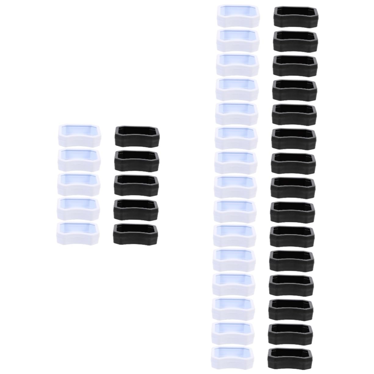 INOOMP 40 Pz Ciotola di Cibo per Animali da Arrampicata Ciotola per Cibo per Rettili Ciotola di Cibo per Tartarughe Leopardo Piatto di Cibo per Tartarughe Drago Rana Plastica