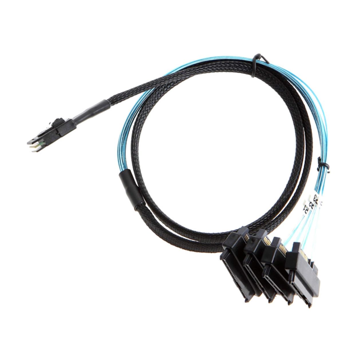 SHINEOFI Câble Mini vers pour Disque Dur Adaptateur de Transmission Fiable avec Protection Tresse et Connecteur