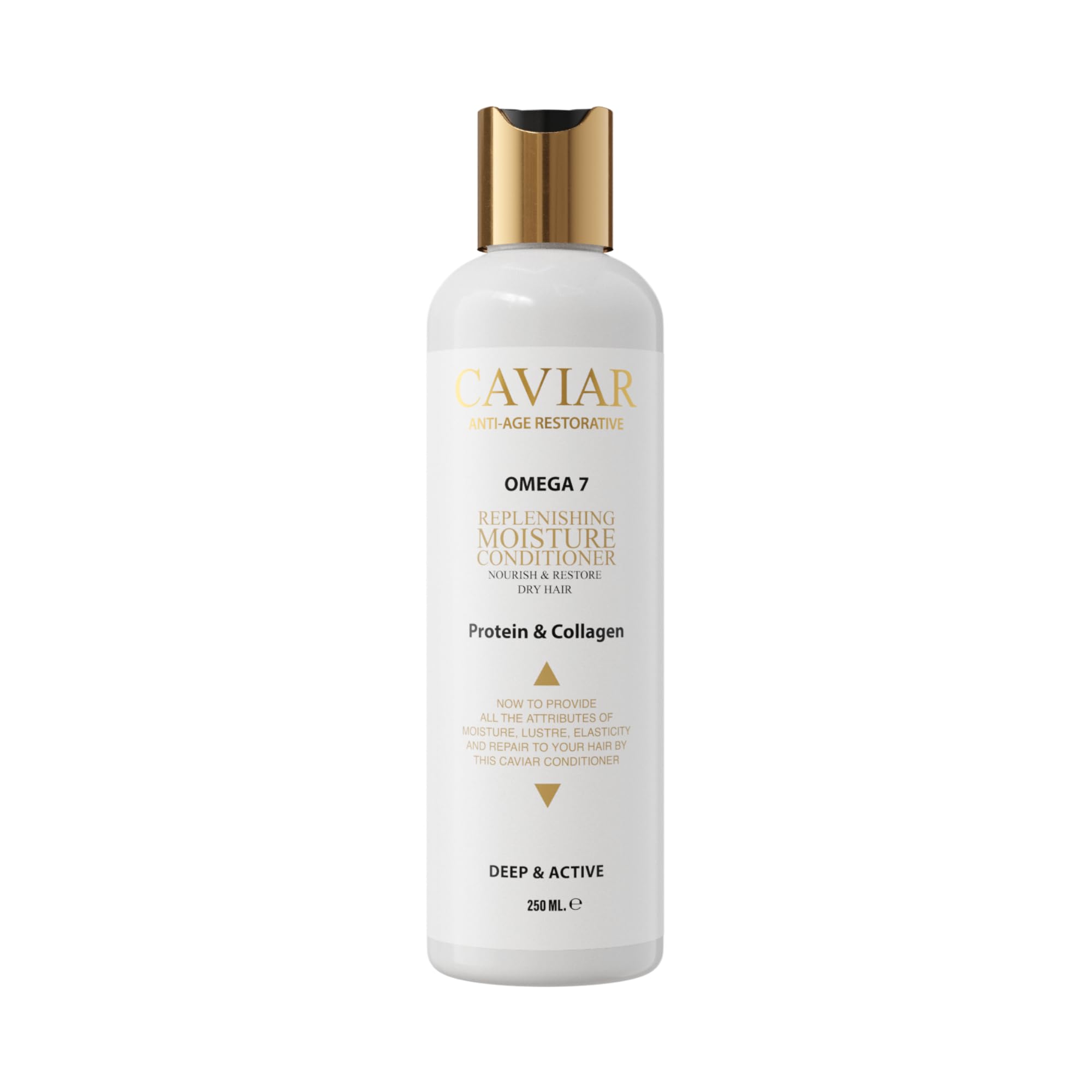 CAVIAR ANTI-AGE RESTORATIVE TREATMENT PROFESSIONAL Protein & Collagen Conditioner | 250ml, Replenishing Moisture Conditioner, For Dry Hair Nourishment, Elasticity and Overall Repair