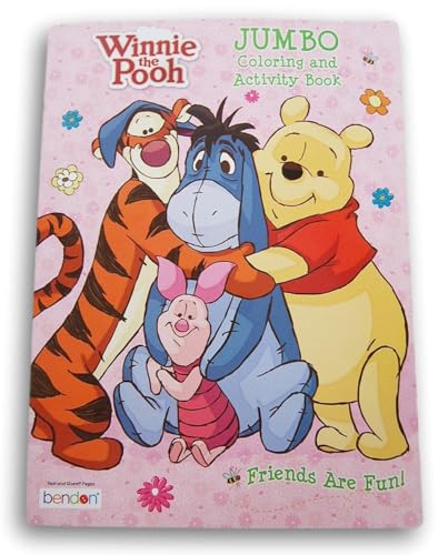 Coloring Books Winnie The Pooh Coloring and Activity Book Friends are Fun! - 80 Pages