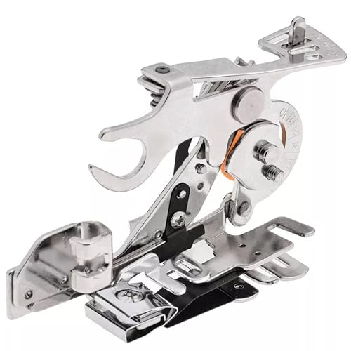 Prensatelas Ruffler Plisador Para Máquinas De Coser Domésticas Caña Baja Compatible Con Singer, Alfa, Brother, Elna, Sigma, Juki Y Más