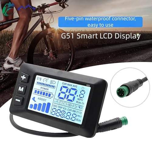 Compteur de vitesse vélo écran LCD rétroéclairé pour trajet de nuit - 2