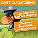 rootsnoot Frisbee FÜR Hunde | weich und super stabil | schwimmfähig | besonders Zahn - schonend | SCHADSTOFF FREI (NEON - Orange)