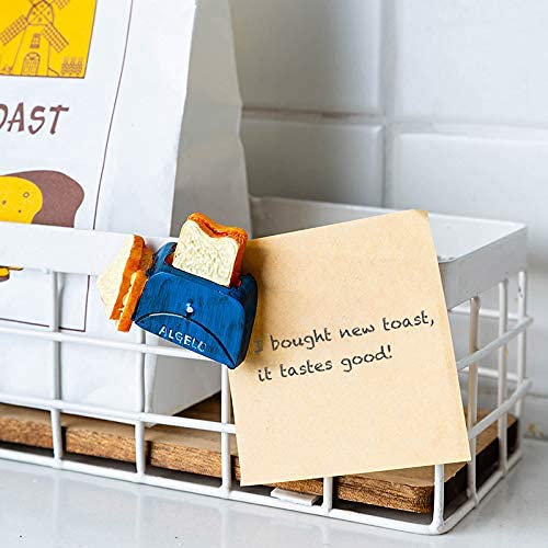 Molioon 10Pcs Food Refrigerator Magnets, Cute 3D Magnets For Fridge Funny Home Decoration For Kitchen Office Dry Erase Board/Whiteboard Magnets #TOP4
